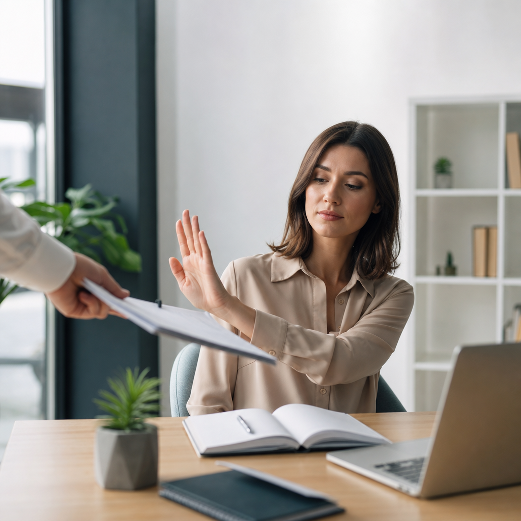 Comment ne plus dire oui automatiquement aux missions qu'on vous propose