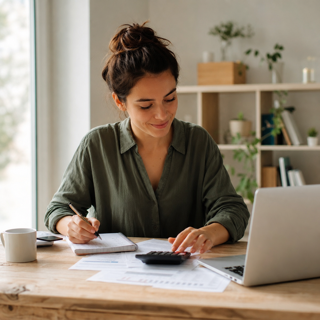 Faire ses comptes une fois par semaine au lieu de stresser tous les jours sur l'argent