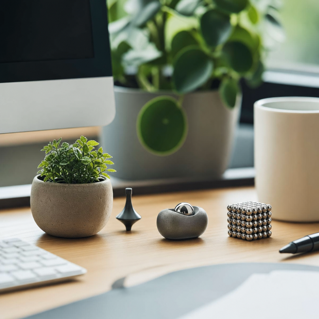 Ces objets minuscules à mettre sur votre bureau qui font baisser votre stress sans que vous y pensiez