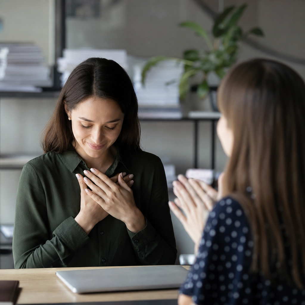 Pourquoi accepter un compliment est plus difficile qu'une critique
