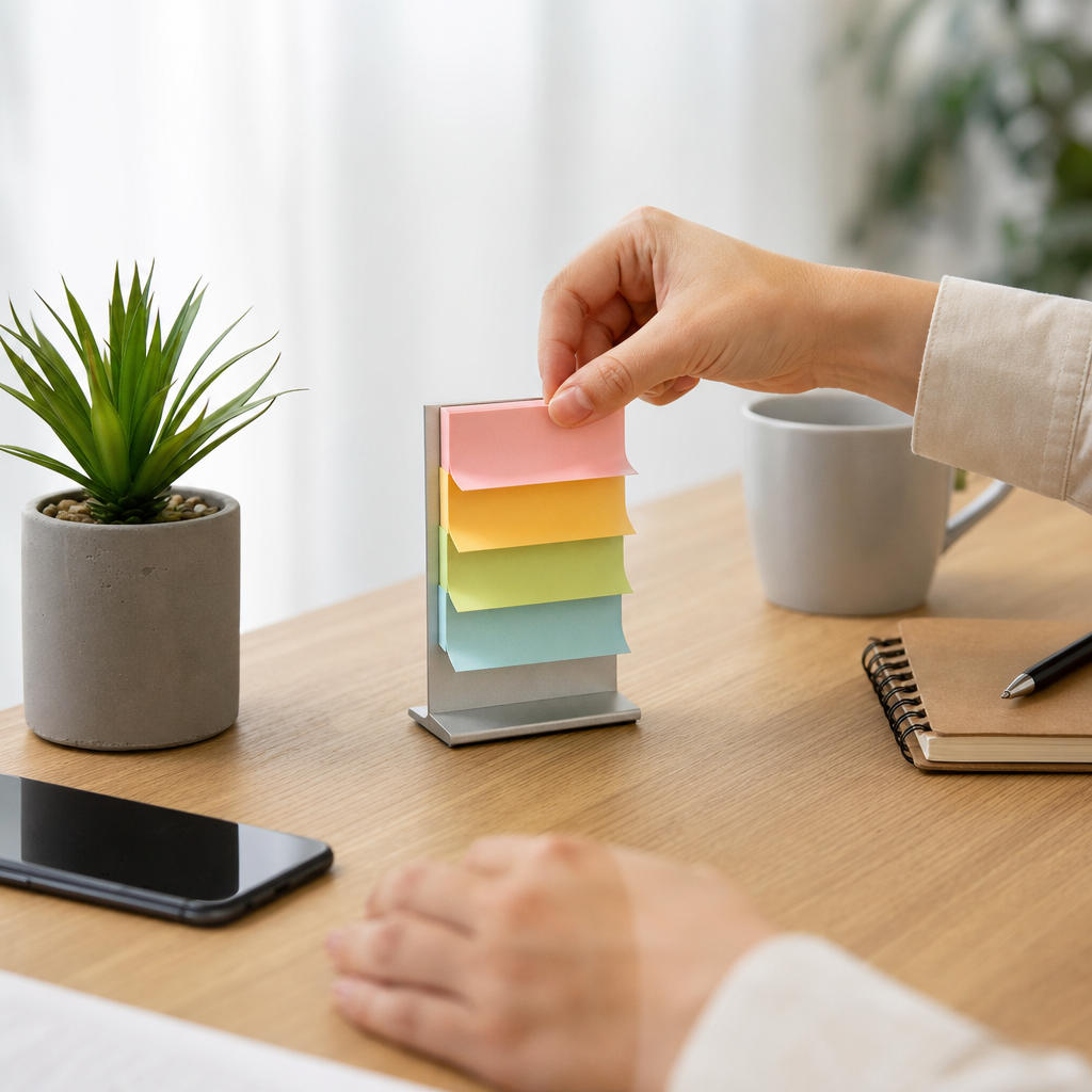 Le pouvoir des petits objectifs visibles sur votre bureau ou dans votre poche