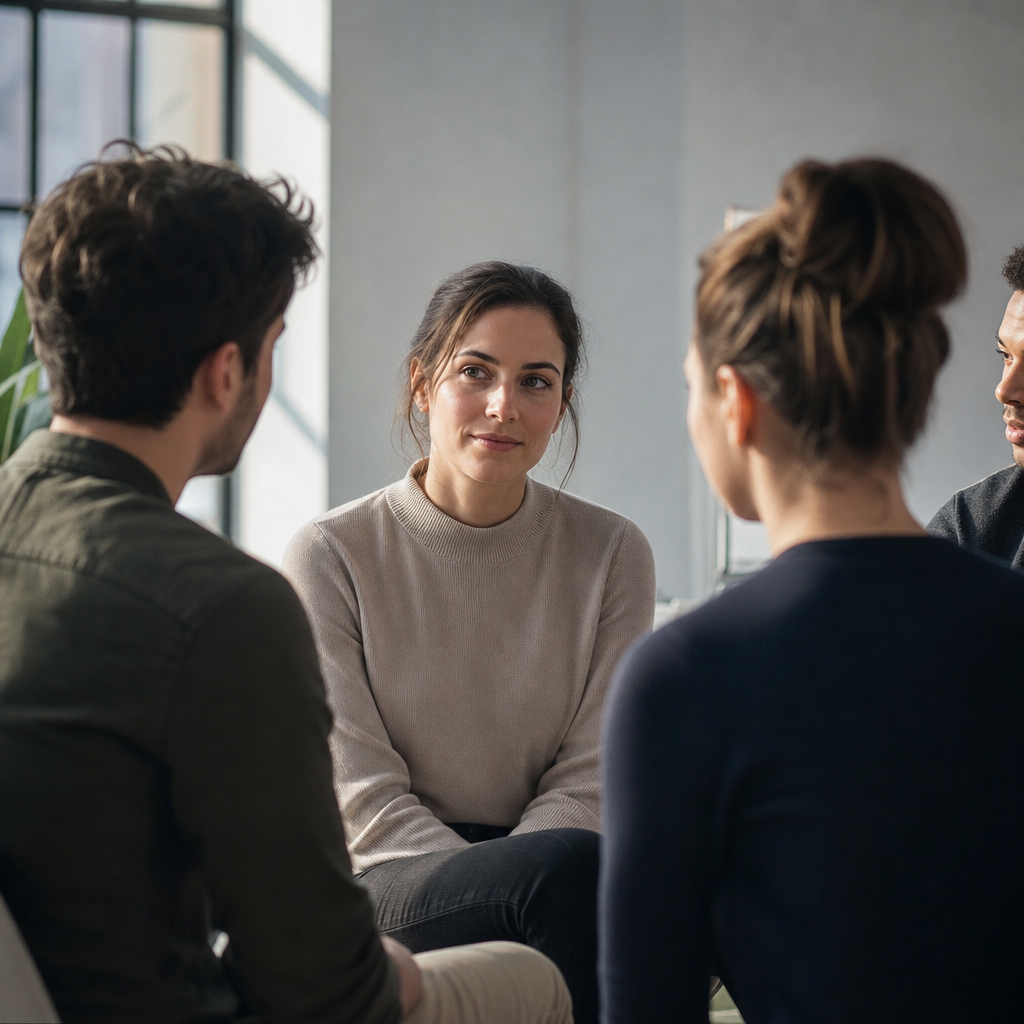 L'art du regard tenu : une compétence sociale rarement enseignée qui change votre place dans le groupe