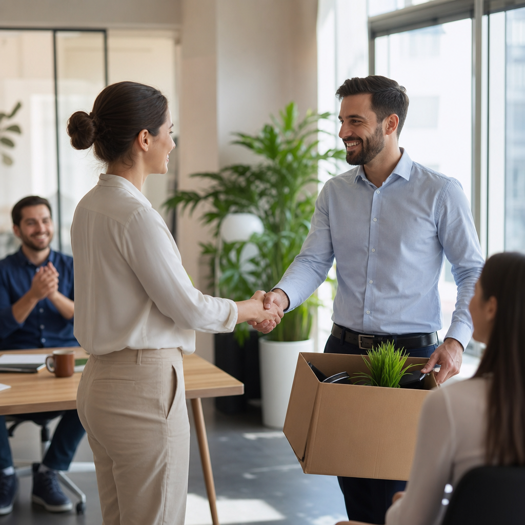 L'art de partir d'une entreprise en gardant les bonnes relations