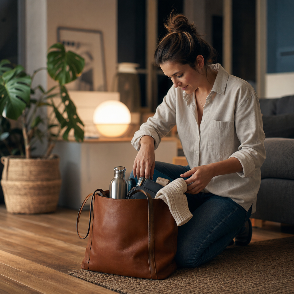 Le rituel du tri du sac le vendredi soir : un geste minuscule qui change votre week-end