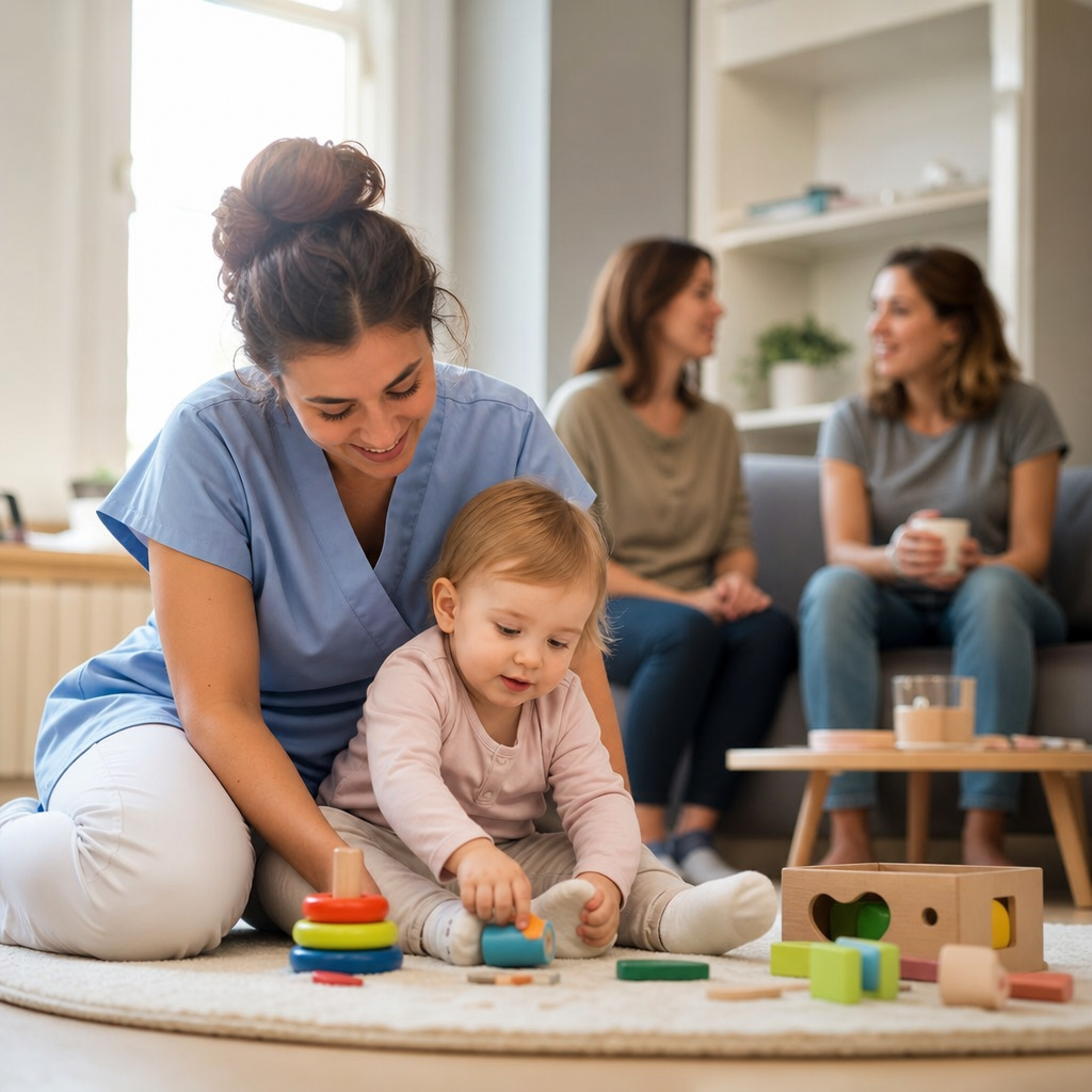 Auxiliaire de puériculture : construire une vraie vie sociale malgré les horaires fragmentés de crèche