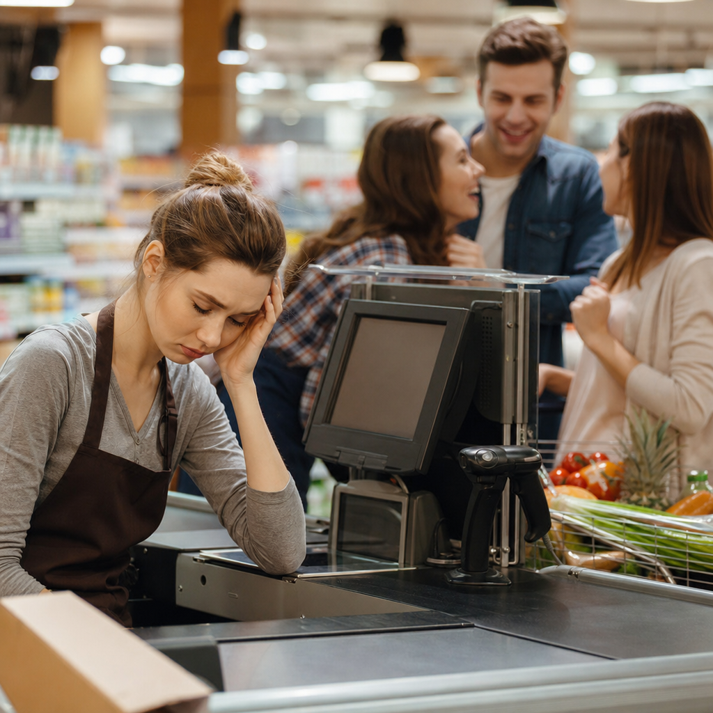 Caissière : Pourquoi certains clients sont gentils avec tout le monde sauf avec vous