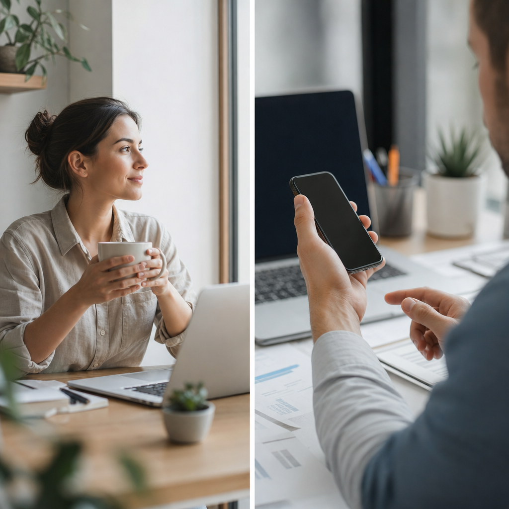 La différence entre être disponible et être joignable (et pourquoi elle change tout)
