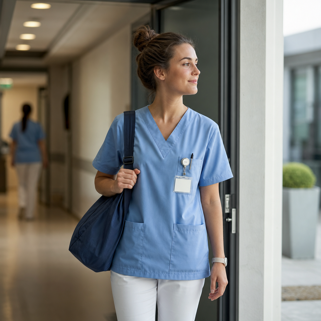Infirmière : Quitter le service à l'heure même quand tout n'est pas fini : la conscience professionnelle bien comprise