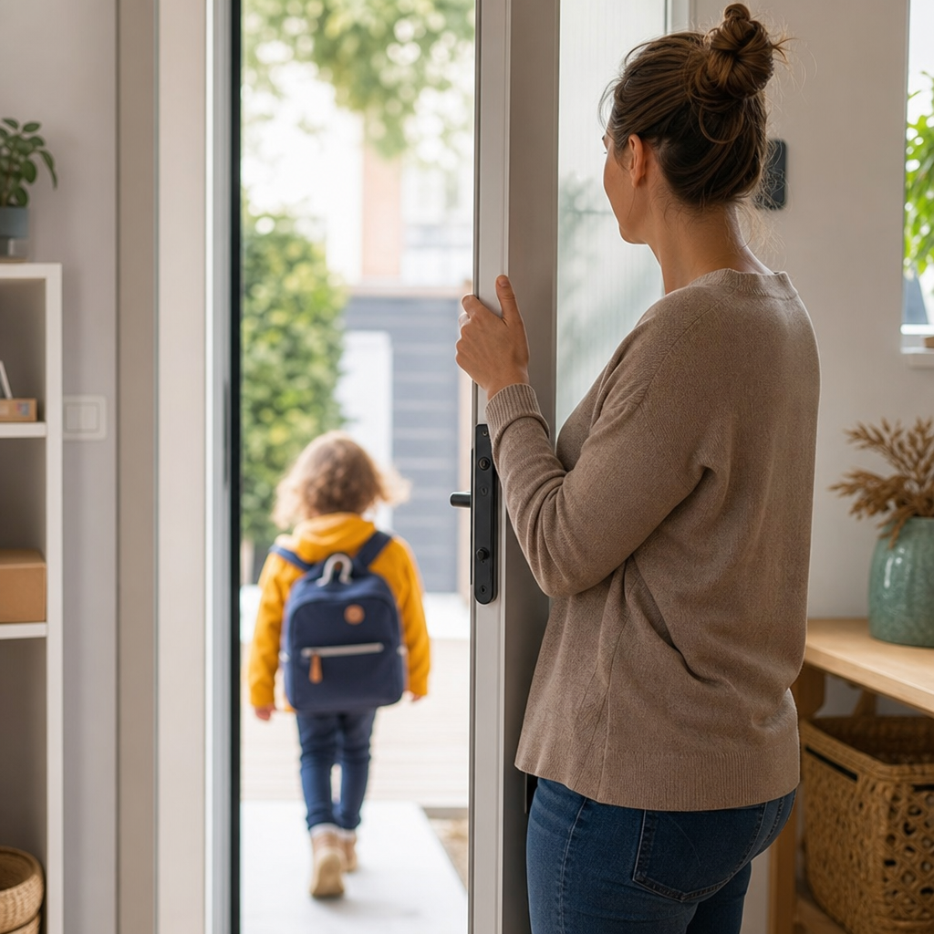Assistante maternelle : fermer la porte du travail quand le dernier enfant part, le rituel de bascule