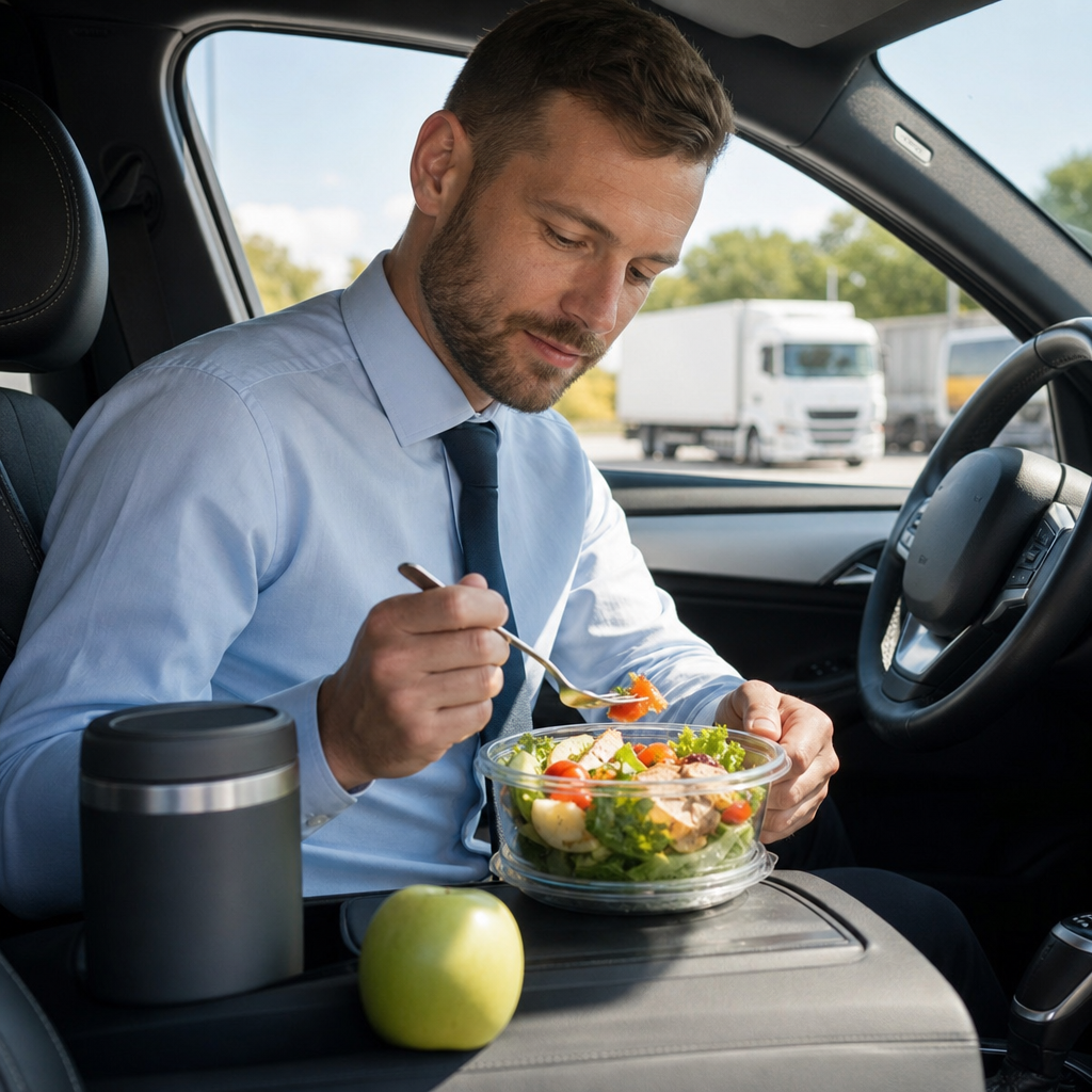 Commercial : Manger seul midi et soir : reconstruire une hygiène alimentaire quand on est sur la route