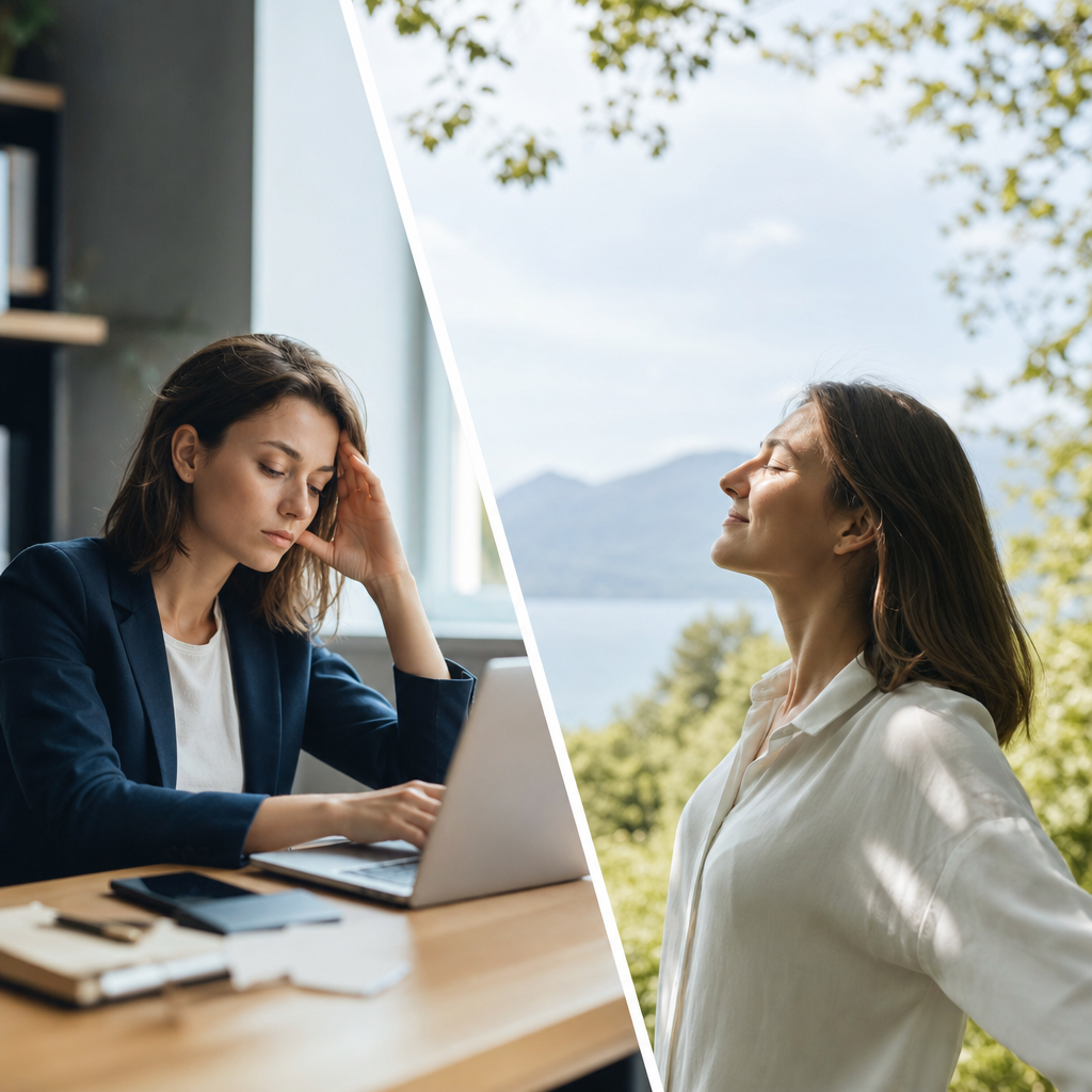 Commercial : Reprendre le lundi quand on a "travaillé" toute la fin de week-end mentalement : retrouver une vraie coupure