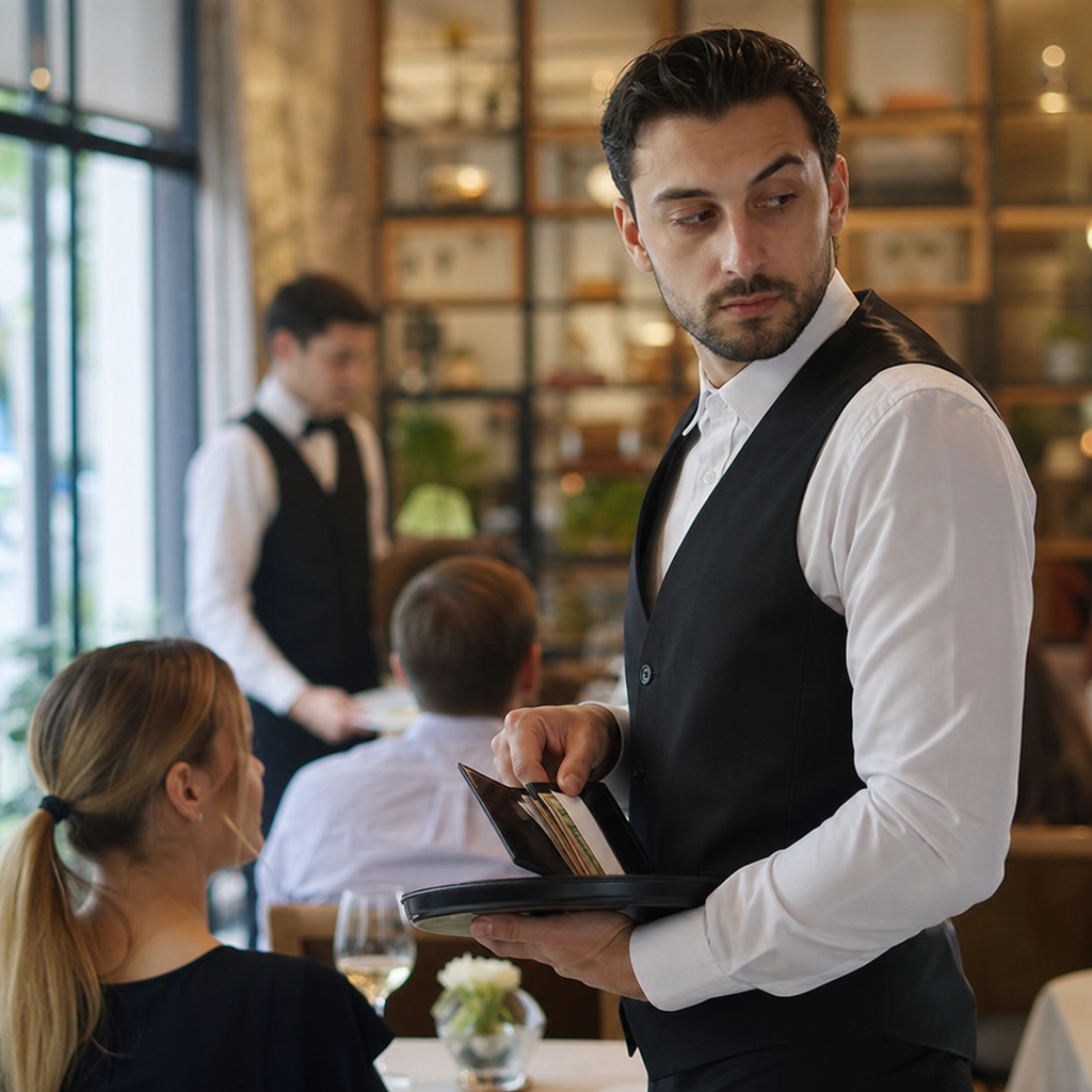 Serveur : le collègue qui vole les tables ou les pourboires, le débusquer sans guerre ouverte