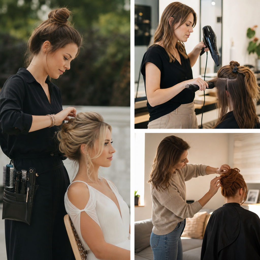 Coiffeuse : sortir totalement du salon vers l'esthétique, l'événementiel ou le coiffage à domicile