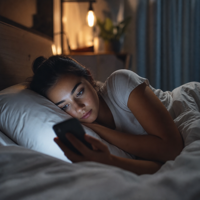 L&rsquo;écran juste avant de dormir, quand la journée s&rsquo;y prolonge
