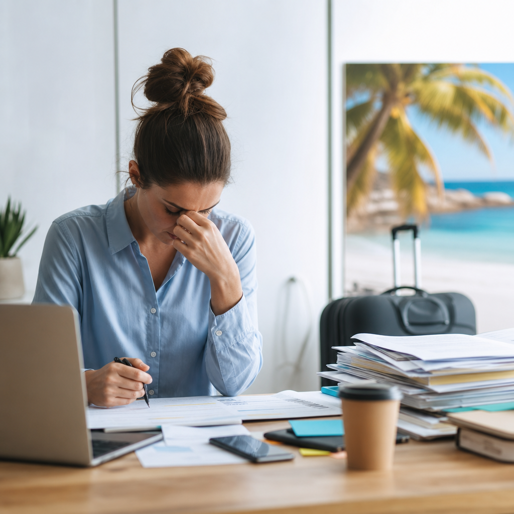 La semaine d'avant les vacances : l'accélération qui annule le repos