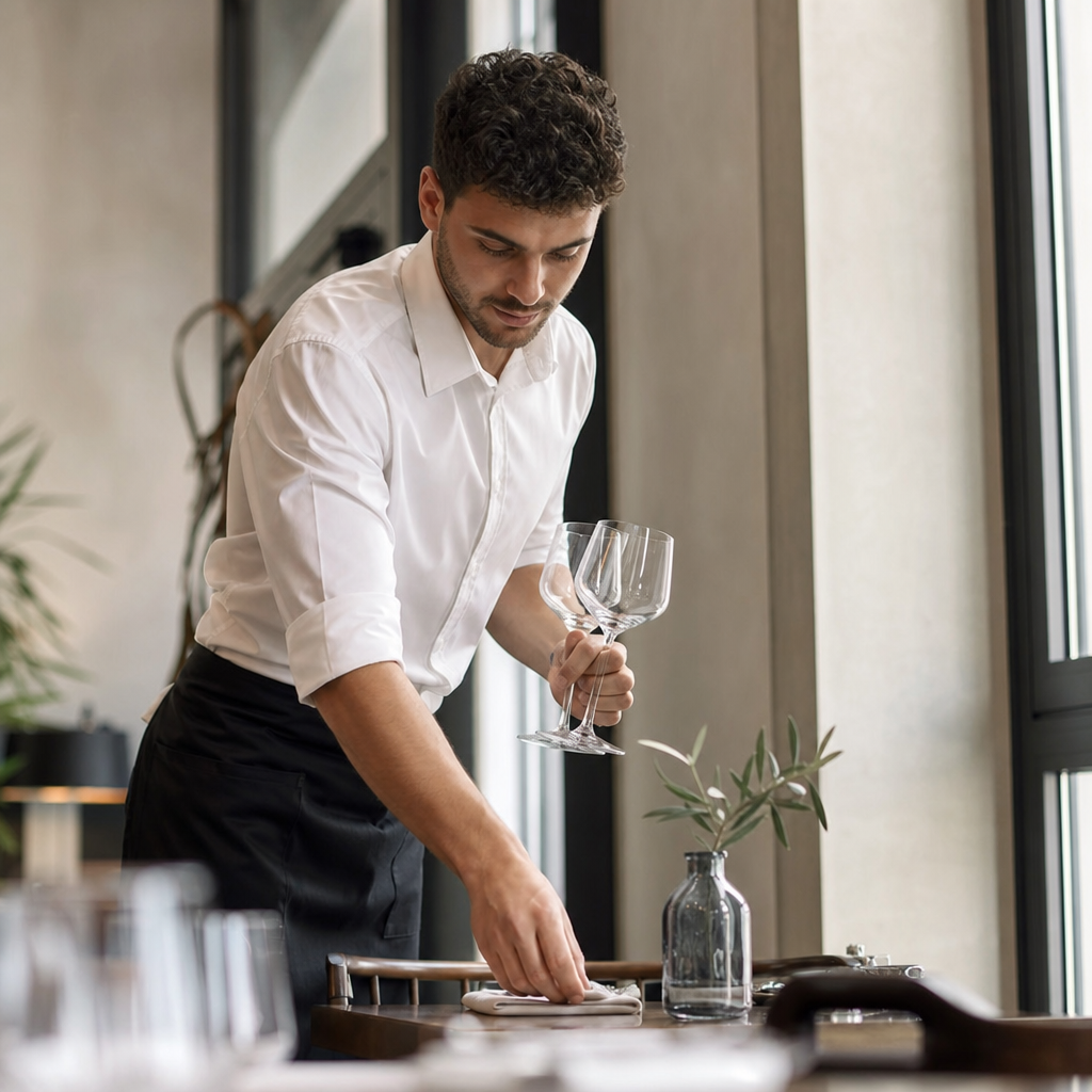 Serveur : la fierté du service bien fait, se l'autoriser même quand personne ne la voit