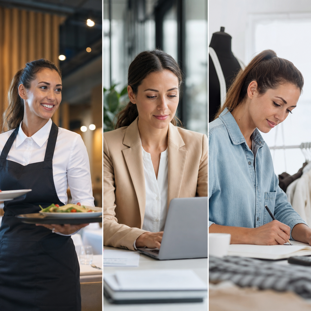 Serveuse : la reconversion totale après le service, trois voies qui marchent vraiment